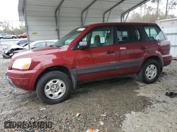 2003 Honda Pilot LX с VIN 2HKYF18163H588885, выставлен на аукционе Copart как лот 50256955 с пробегом 266 883 миль миль и Списание • Salvage title. История ставок и продаж доступна на DreamBid. Изображение 1.