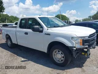 2018 Ford F-150 XL with VIN 1FTEX1CB6JKE85853, listed as a IAAI auction lot 42791785 with 140,898 mi miles and . Bid and sale history available at DreamBid. Image 1.