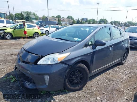2012 Toyota Prius One with VIN JTDKN3DU3C1536996, listed as a IAAI auction lot 42658173 with 139,668 mi miles and . Bid and sale history available at DreamBid. Image 2.