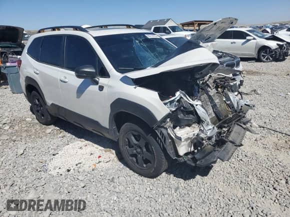 2023 Subaru Forester Wilderness с VIN JF2SKAMC4PH418085, выставлен на аукционе Copart как лот 65718155 с пробегом 30 057 миль миль и Списание • Salvage title. История ставок и продаж доступна на DreamBid. Изображение 4.