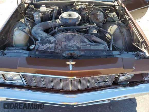 1979 Chevrolet Impala with VIN 1N69G9S303908, listed as a Copart auction lot 70999004 with 47,489 mi miles and Salvage title. Bid and sale history available at DreamBid. Image 11.