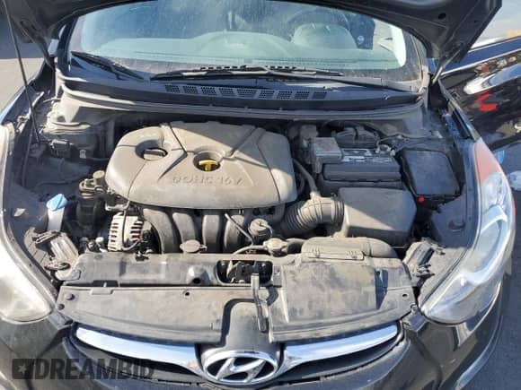 2013 Hyundai Elantra Limited z VIN 5NPDH4AE2DH412831, wystawiony jako Copart lot #87312345 z przebiegiem 111 433 mil mil oraz Szkoda całkowita • Salvage title. Historia ofert i sprzedaży dostępna na DreamBid. Obrazek 11.