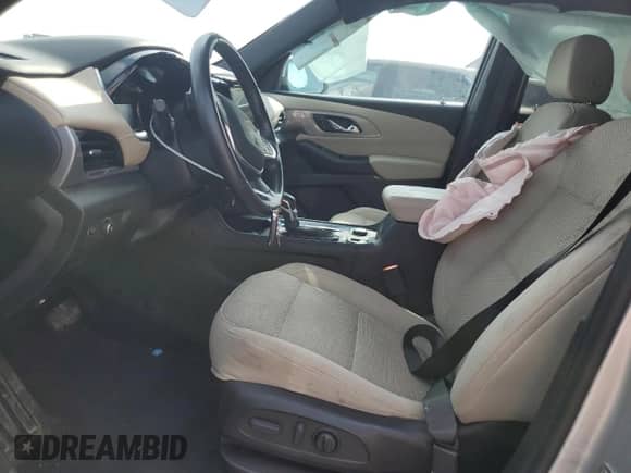 2022 Chevrolet Traverse LT Cloth с VIN 1GNERGKW0NJ101554, выставлен на аукционе Copart как лот 55500795 с пробегом Не указан миль и На запчасти • Non repairable. История ставок и продаж доступна на DreamBid. Изображение 7.
