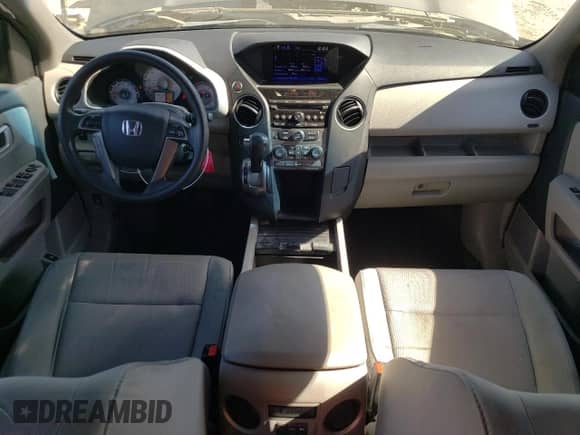 2014 Honda Pilot EX with VIN 5FNYF3H45EB009960, listed as a Copart auction lot 60158595 with 96,716 mi miles and Salvage title. Bid and sale history available at DreamBid. Image 8.