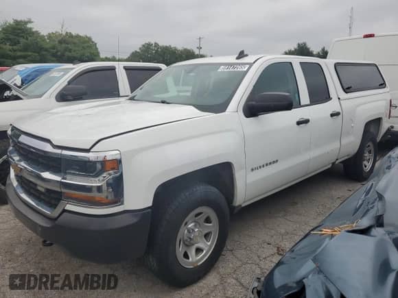 2019 Chevrolet Silverado 1500 Work Truck z VIN 2GCVKNEC9K1172308, wystawiony jako Copart lot #59147265 z przebiegiem 89 558 mil mil oraz Czysty tytuł • Clean title. Historia ofert i sprzedaży dostępna na DreamBid. Obrazek 1.