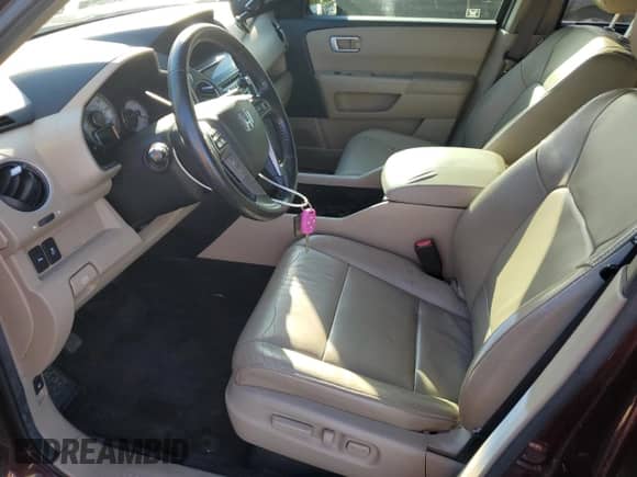 2012 Honda Pilot Touring with VIN 5FNYF3H94CB021266, listed as a Copart auction lot 80981085 with 99,125 mi miles and Salvage title. Bid and sale history available at DreamBid. Image 7.