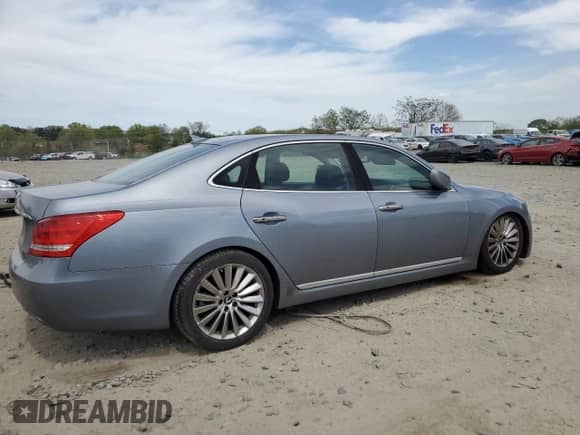 2014 Hyundai Equus Signature z VIN KMHGH4JH4EU080272, wystawiony jako Copart lot #54183775 z przebiegiem 105 897 mil mil oraz Czysty tytuł • Clean title. Historia ofert i sprzedaży dostępna na DreamBid. Obrazek 3.