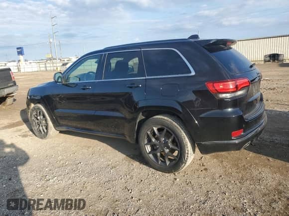 2016 Jeep Grand Cherokee High Altitude with VIN 1C4RJECG2GC339765, listed as a Copart auction lot 84793574 with 107,128 mi miles and Salvage title. Bid and sale history available at DreamBid. Image 2.
