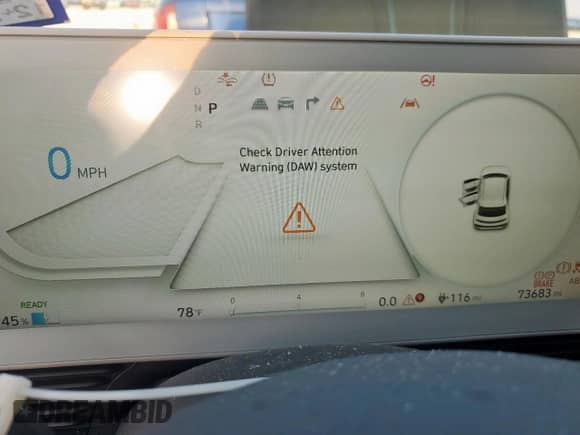 2023 Hyundai Ioniq 5 SE with VIN KM8KM4AE9PU145616, listed as a Copart auction lot 70900035 with 73,683 mi miles and Salvage title. Bid and sale history available at DreamBid. Image 9.