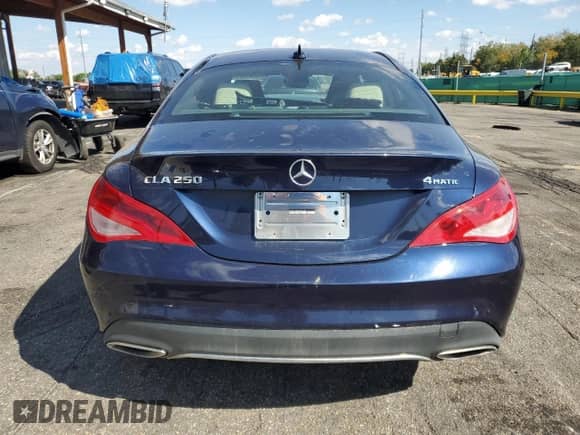 2018 Mercedes-Benz CLA 250 with VIN WDDSJ4GB2JN691787, listed as a Copart auction lot 84241375 with 92,551 mi miles and Clean title. Bid and sale history available at DreamBid. Image 6.
