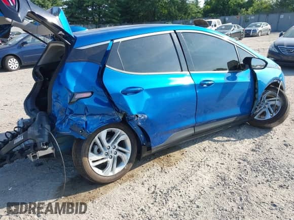 2023 Chevrolet Bolt EV 1LT с VIN 1G1FW6S00P4120675, выставлен на аукционе IAAI как лот 42823745 с пробегом 57 260 миль миль и . История ставок и продаж доступна на DreamBid. Изображение 4.