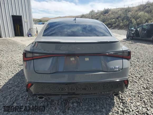 2024 Lexus IS 350 F Sport z VIN JTHGZ1E24R5037040, wystawiony jako Copart lot #69864385 z przebiegiem 16 873 mil mil oraz Szkoda całkowita • Salvage title. Historia ofert i sprzedaży dostępna na DreamBid. Obrazek 6.