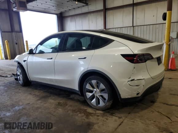 2023 Tesla Model Y Long Range z VIN 7SAYGDEE0PA103666, wystawiony jako Copart lot #69051375 z przebiegiem 42 304 mil mil oraz Szkoda całkowita • Salvage title. Historia ofert i sprzedaży dostępna na DreamBid. Obrazek 2.
