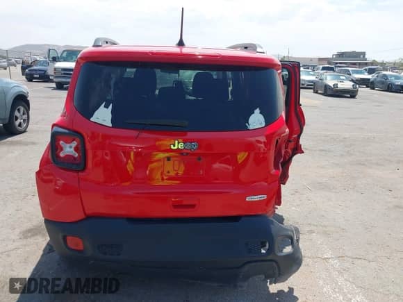 2018 Jeep Renegade Latitude with VIN ZACCJABB2JPH19115, listed as a IAAI auction lot 42666680 with 60,901 mi miles and . Bid and sale history available at DreamBid. Image 16.