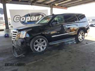 2018 Cadillac Escalade Luxury with VIN 1GYS4BKJ7JR331941, listed as a Copart auction lot 68380065 with 85,565 mi miles and Salvage title. Bid and sale history available at DreamBid. Image 1.