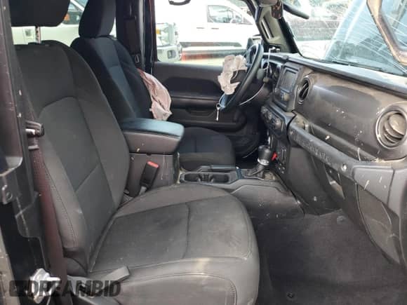 2021 Jeep Wrangler Sport S с VIN 1C4HJXAG2MW657759, выставлен на аукционе Copart как лот 64462525 с пробегом 17 279 миль миль и Списание • Salvage title. История ставок и продаж доступна на DreamBid. Изображение 7.