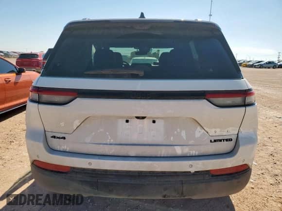 2024 Jeep Grand Cherokee Limited with VIN 1C4RJHBGXRC178068, listed as a Copart auction lot 65146445 with 5,293 mi miles and Salvage title. Bid and sale history available at DreamBid. Image 6.