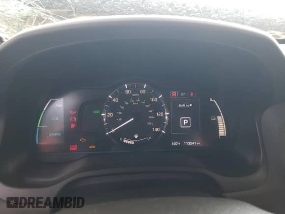2018 Hyundai Ioniq Blue with VIN KMHC65LC4JU095974, listed as a Copart auction lot 71131255 with 113,541 mi miles and Salvage title. Bid and sale history available at DreamBid. Image 9.