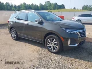 2023 Chevrolet Equinox Premier с VIN 3GNAXXEG1PL181676, выставлен на аукционе IAAI как лот 42396514 с пробегом 57 855 миль миль и . История ставок и продаж доступна на DreamBid. Изображение 1.