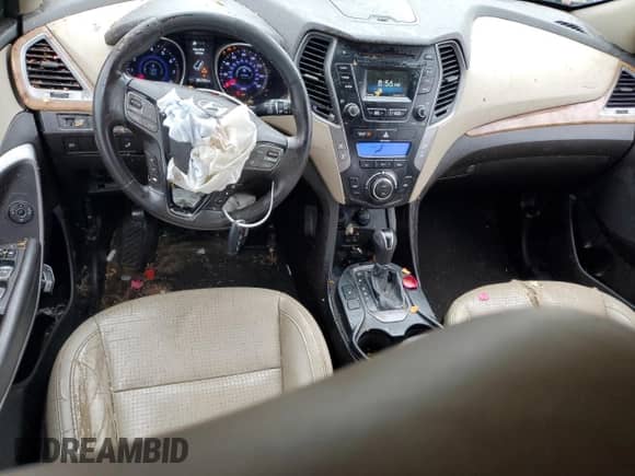 2015 Hyundai Santa Fe с VIN 5XYZU3LA8FG298415, выставлен на аукционе Copart как лот 56180645 с пробегом 181 723 миль миль и Списание • Salvage title. История ставок и продаж доступна на DreamBid. Изображение 8.
