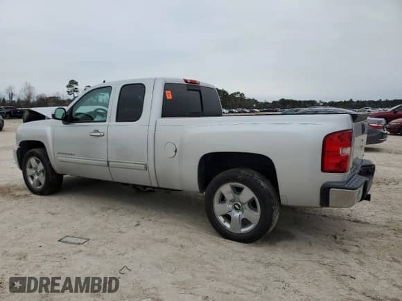 2010 Chevrolet Silverado 1500 LTZ with VIN 1GCSCTE06AZ202767, listed as a Copart auction lot 46430905 with 209,519 mi miles and Salvage title. Bid and sale history available at DreamBid. Image 2.