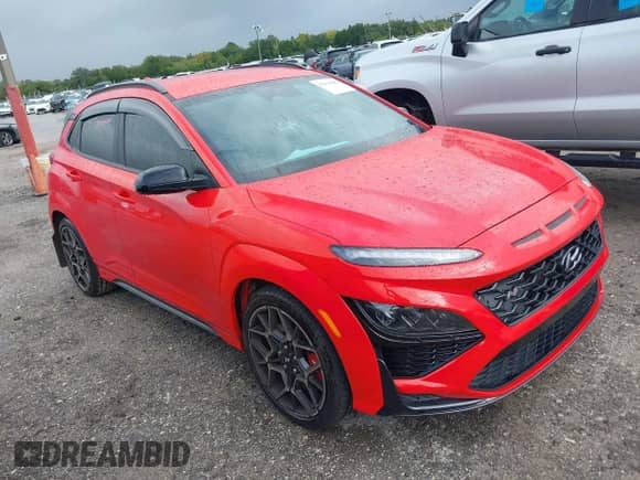 2023 Hyundai Kona with VIN KM8KH3AC2PU008143, listed as a IAAI auction lot 43424248 with 17,749 mi miles and . Bid and sale history available at DreamBid. Image 1.