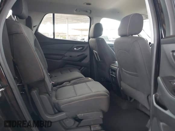 2018 Chevrolet Traverse LT Cloth with VIN 1GNEVGKW9JJ111294, listed as a IAAI auction lot 42909807 with 96,624 mi miles and . Bid and sale history available at DreamBid. Image 8.