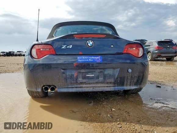 2007 BMW Z4 3.0i with VIN 4USBU33557LW71902, listed as a Copart auction lot 70449625 with 86,099 mi miles and Clean title. Bid and sale history available at DreamBid. Image 6.