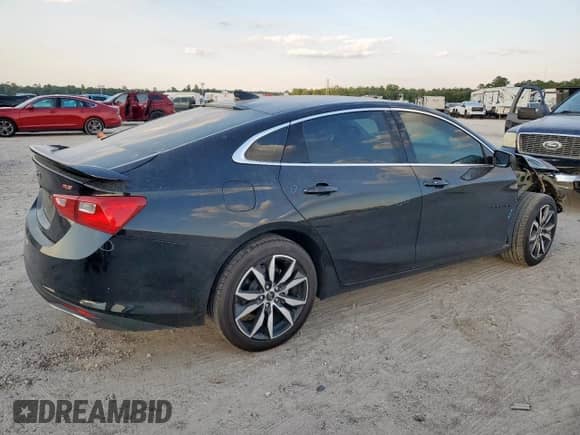 2024 Chevrolet Malibu RS с VIN 1G1ZG5ST0RF182681, выставлен на аукционе Copart как лот 84774335 с пробегом 19 609 миль миль и Списание • Salvage title. История ставок и продаж доступна на DreamBid. Изображение 3.