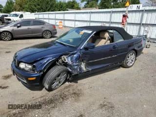 2001 BMW 3 Series 330Ci with VIN WBABS53451EV86890, listed as a Copart auction lot 80723875 with 76,889 mi miles and Salvage title. Bid and sale history available at DreamBid. Image 1.