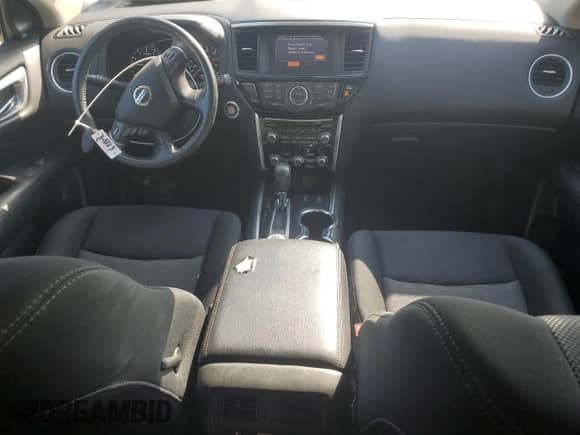 2018 Nissan Pathfinder SL with VIN 5N1DR2MM3JC637329, listed as a Copart auction lot 66140605 with 125,637 mi miles and Salvage title. Bid and sale history available at DreamBid. Image 8.