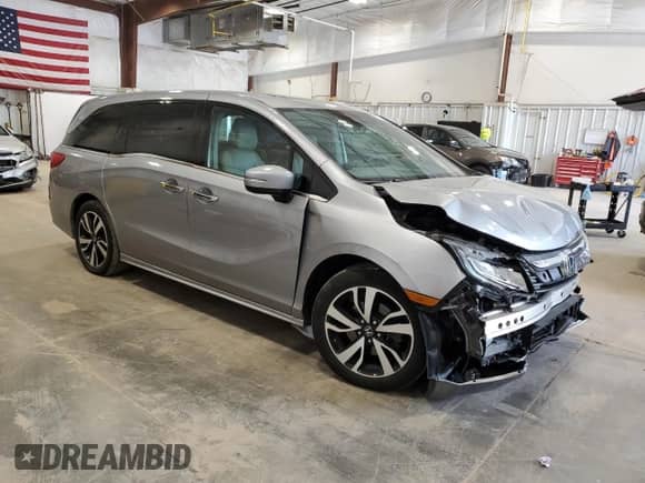 2019 Honda Odyssey Elite с VIN 5FNRL6H98KB112053, выставлен на аукционе Copart как лот 65267245 с пробегом 64 391 миль миль и Списание • Salvage title. История ставок и продаж доступна на DreamBid. Изображение 4.