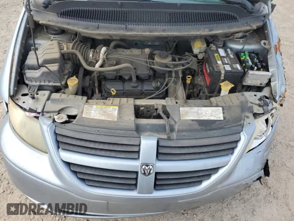 2006 Dodge Caravan SXT with VIN 1D4GP45RX6B738669, listed as a Copart auction lot 60541445 with 235,170 mi miles and Salvage title. Bid and sale history available at DreamBid. Image 12.