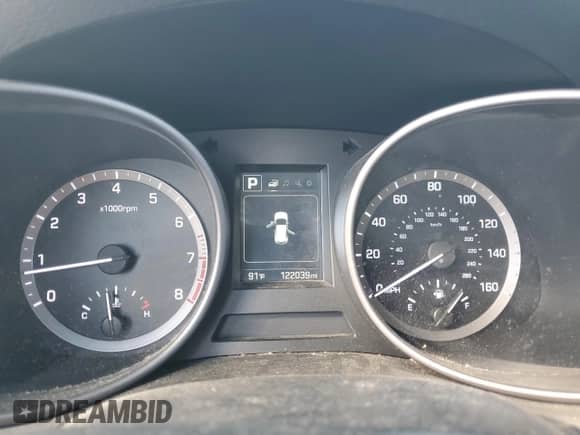 2018 Hyundai Santa Fe 2.4L с VIN 5NMZTDLB9JH060718, выставлен на аукционе Copart как лот 83770345 с пробегом 122 039 миль миль и Списание • Salvage title. История ставок и продаж доступна на DreamBid. Изображение 9.