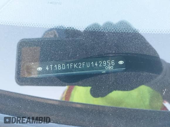 2015 Toyota Camry LE с VIN 4T1BD1FK2FU142956, выставлен на аукционе IAAI как лот 42533485 с пробегом 104 135 миль миль и . История ставок и продаж доступна на DreamBid. Изображение 9.