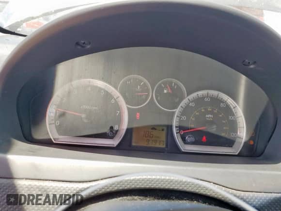 2009 Chevrolet Aveo 2LT with VIN KL1TG66E89B606962, listed as a Copart auction lot 68881145 with 91,917 mi miles and Clean title. Bid and sale history available at DreamBid. Image 9.