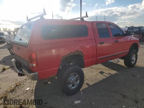 2006 Dodge 2500 SLT with VIN 1D7KS28D06J192258, listed as a Copart auction lot 82226595 with 200,313 mi miles and Clean title. Bid and sale history available at DreamBid. Image 3.