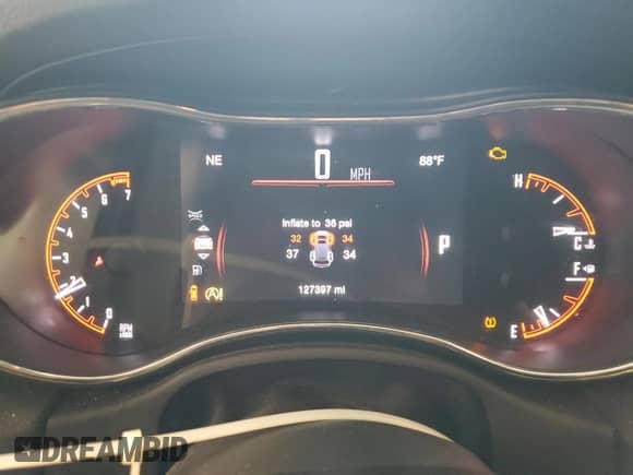 2016 Dodge Durango Limited с VIN 1C4RDJDGXGC340760, выставлен на аукционе Copart как лот 80313065 с пробегом 127 397 миль миль и Чистый • Clean title. История ставок и продаж доступна на DreamBid. Изображение 9.