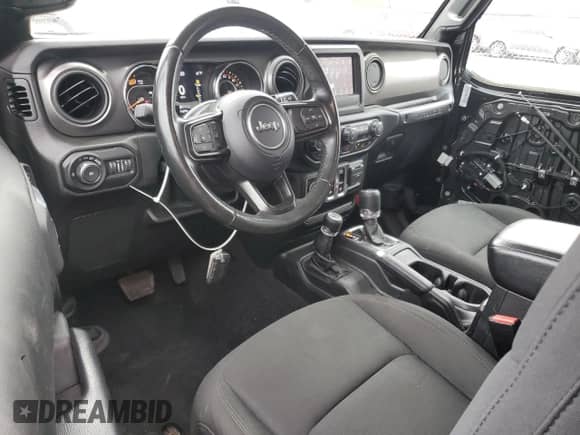 2021 Jeep Wrangler Willys с VIN 1C4GJXAN0MW761080, выставлен на аукционе Copart как лот 80141745 с пробегом 113 796 миль миль и Списание • Salvage title. История ставок и продаж доступна на DreamBid. Изображение 8.