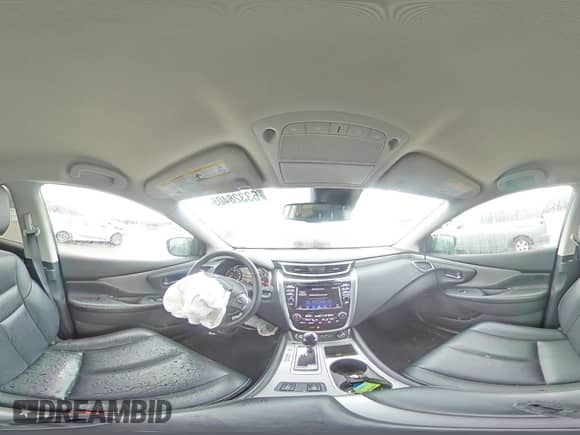 2024 Nissan Murano SV with VIN 5N1AZ2BS8RC102836, listed as a Copart auction lot 63328405 with 9,600 mi miles and Salvage title. Bid and sale history available at DreamBid. Image 15.