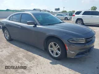 2015 Dodge Charger SE with VIN 2C3CDXBGXFH735601, listed as a IAAI auction lot 43106037 with 116,702 mi miles and . Bid and sale history available at DreamBid. Image 1.