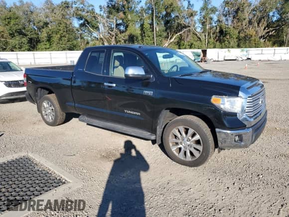 2016 Toyota Tundra Limited z VIN 5TFBY5F11GX526587, wystawiony jako Copart lot #76176984 z przebiegiem 24 171 mil mil oraz Nie do naprawy • Non repairable. Historia ofert i sprzedaży dostępna na DreamBid. Obrazek 4.