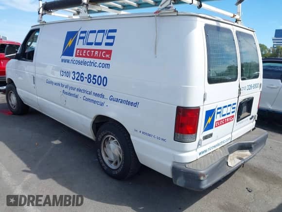 2003 Ford Econoline Cargo с VIN 1FTRE14W93HA38698, выставлен на аукционе IAAI как лот 43056061 с пробегом 256 118 миль миль и . История ставок и продаж доступна на DreamBid. Изображение 3.