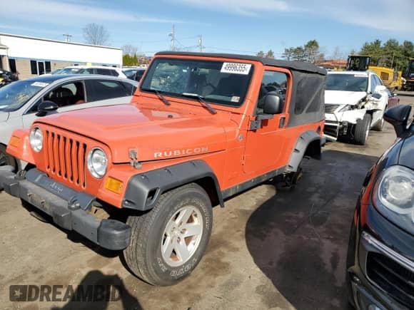 2006 Jeep Wrangler z VIN 1J4FA64S66P738949, wystawiony jako Copart lot #49996355 z przebiegiem 161 353 mil mil oraz Nie do naprawy • Non repairable. Historia ofert i sprzedaży dostępna na DreamBid. Obrazek 1.