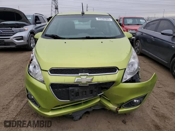 2014 Chevrolet Spark LT with VIN KL8CC6S99EC412600, listed as a Copart auction lot 44596965 with 102,372 mi miles and Salvage title. Bid and sale history available at DreamBid. Image 5.