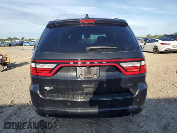 2017 Dodge Durango GT with VIN 1C4RDHDG0HC780688, listed as a Copart auction lot 83849955 with 36,977 mi miles and Salvage title. Bid and sale history available at DreamBid. Image 6.