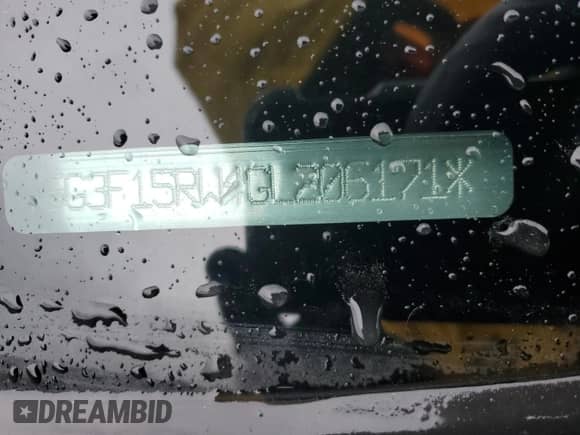 2016 Chevrolet SS with VIN 6G3F15RW4GL206171, listed as a Copart auction lot 48763135 with Not provided miles and Salvage title. Bid and sale history available at DreamBid. Image 12.