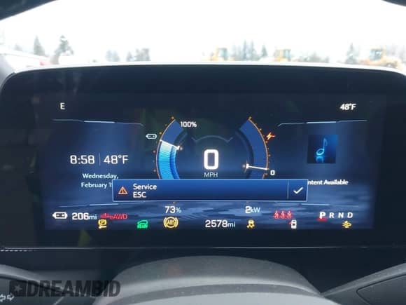 2024 Chevrolet Blazer EV eAWD LT z VIN 3GNKDBRJ0RS266829, wystawiony jako IAAI lot #41598011 z przebiegiem 2 578 mil mil oraz . Historia ofert i sprzedaży dostępna na DreamBid. Obrazek 7.