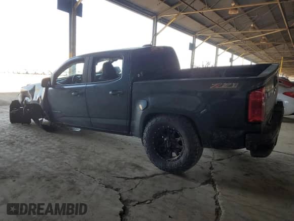 2019 Chevrolet Colorado 2WD Z71 with VIN 1GCGSDEA1K1119917, listed as a Copart auction lot 60749825 with 64,762 mi miles and Salvage title. Bid and sale history available at DreamBid. Image 2.