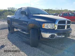 2004 Dodge 1500 SLT with VIN 1D7HU18D54S576087, listed as a IAAI auction lot 43346769 with 224,231 mi miles and . Bid and sale history available at DreamBid. Image 1.